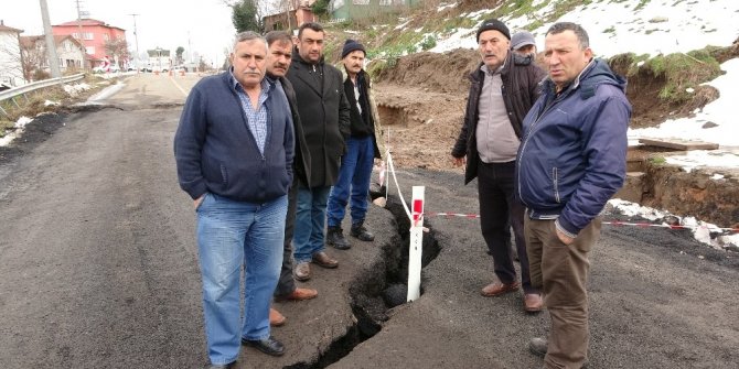 Ordu’da heyelan