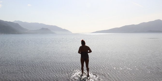 Marmaris’te Şubat ayında deniz keyfi