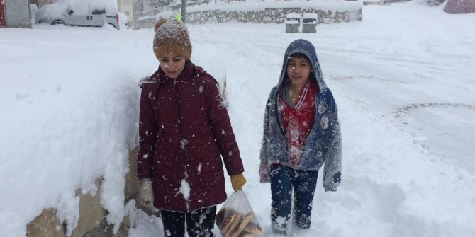 Darende’de kar hayatı olumsuz etkiliyor