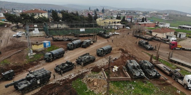 Suriye’ye askeri sevkiyat sürüyor
