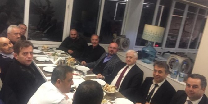 Oda başkanlıkları ve belediye yemekte bir araya geldi
