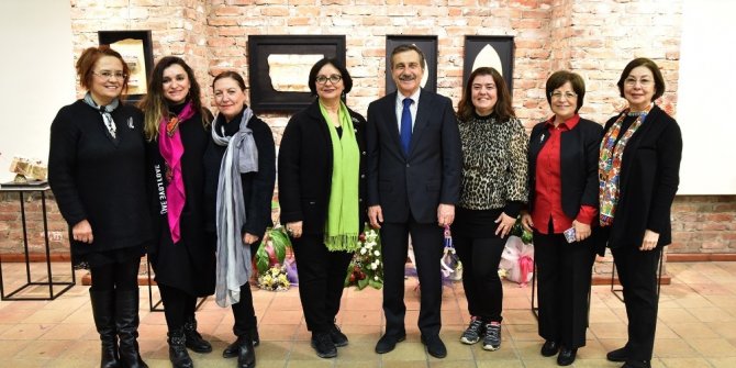 Başkan Ataç’tan “Gynaika; Toprak - Aşk - Bereket” sergisine ziyaret
