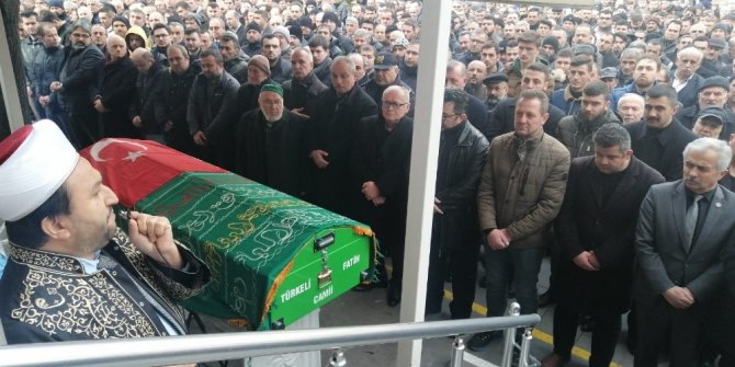 MHP İlçe Başkanı Yıldırım son yolculuğuna uğurlandı