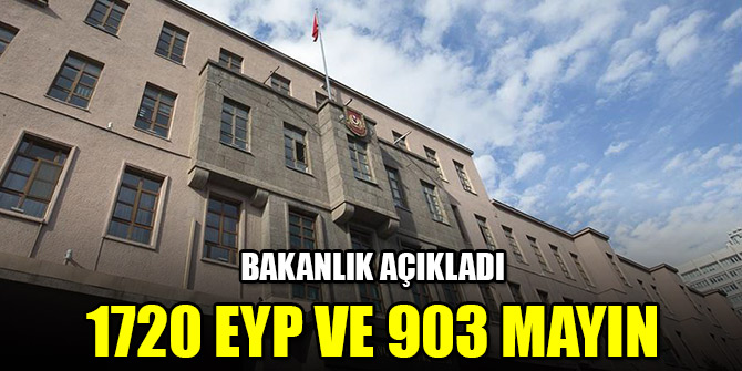 Barış Pınarı Bölgesi'nde bugüne kadar 1720 EYP ve 903 mayın etkisiz hale getirildi