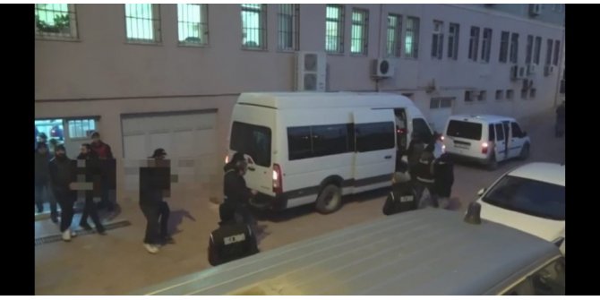 Suç örgütüne yönelik operasyonda 7 kişi tutuklandı