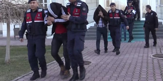 Elektrik hattındaki kabloları çalan 3 kişi tutuklandı