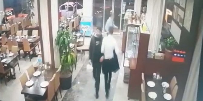 Kız arkadaşının eski sevgilisine dayak kamerada