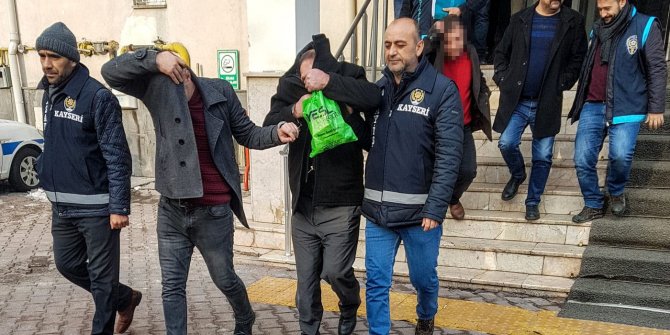 Kayseri'de aranan 32 kişi gözaltına alındı