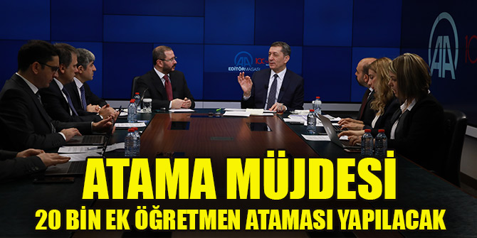 Selçuk: 20 bin ek öğretmen ataması yapılacak