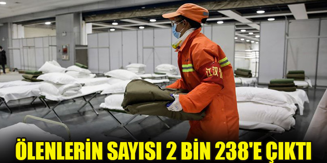 Çin’de Kovid-19 salgınından ölenlerin sayısı 2 bin 238'e çıktı