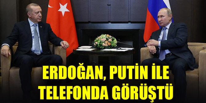 Cumhurbaşkanı Erdoğan, Putin ile görüştü