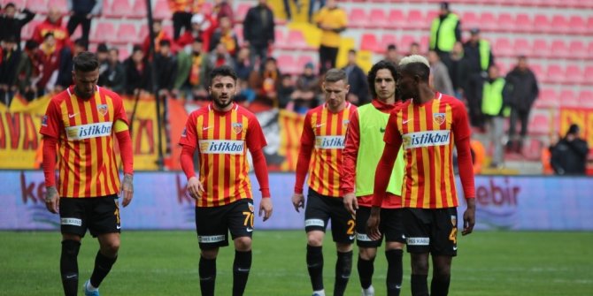 Kayserispor galibiyete hasret