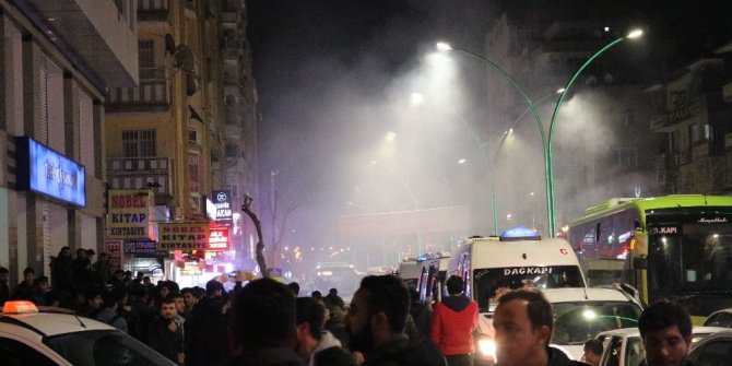 Diyarbakır’da derbi kutlamalarında gergin anlar