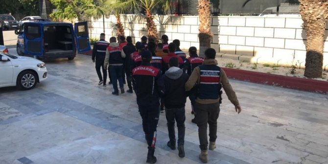 Uyuşturucu satıcılarına operasyon; 10 gözaltı