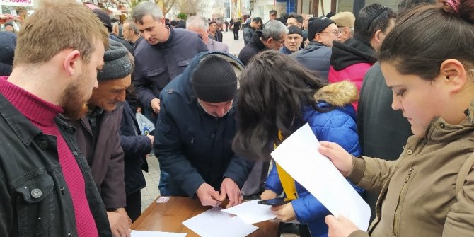 Peşin alınan gaza fatura