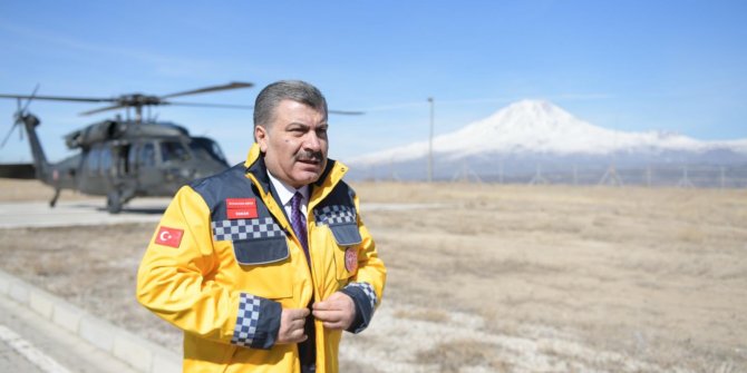 Bakan Koca'dan sınır kapılarında inceleme