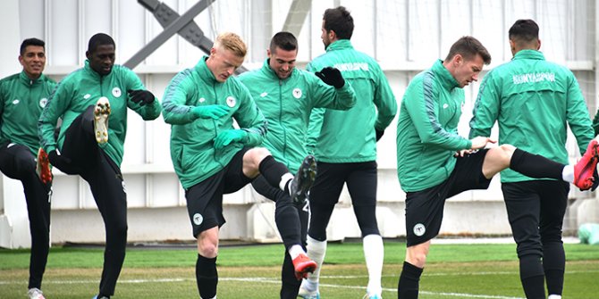 Konyaspor taktik çalıştı