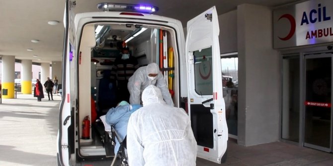 İran uyruklu tır şoförü korona virüs şüphesiyle hastaneye kaldırıldı
