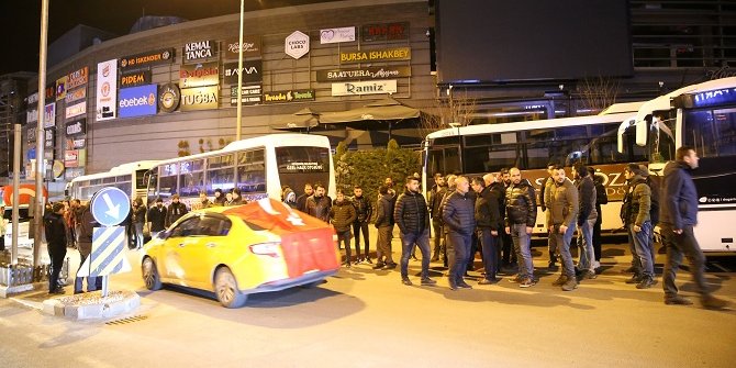 Nevşehir'de vatandaşlardan Mehmetçiğe destek konvoyu