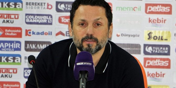 Erol Bulut: “Kesinlikle penaltı değil”