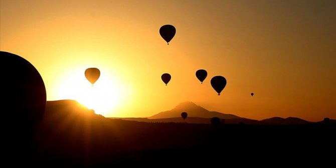 Son 5 yılda 2 milyonu aşkın turist Kapadokya'yı gökyüzünden izledi