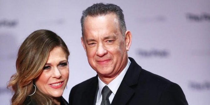 Koronavirüs testleri pozitif çıkan Tom Hanks'le eşi, hastaneden taburcu edildi