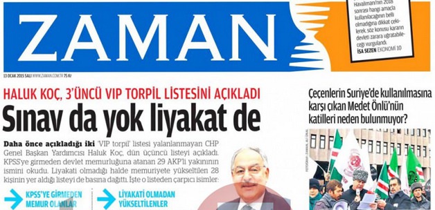 Zaman Gazetesi'nin Medet Önlü haberi yalan çıktı