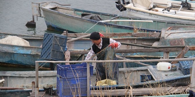 Beyşehir Gölü'nde balıkçılar "av tatiline" hazırlanıyor