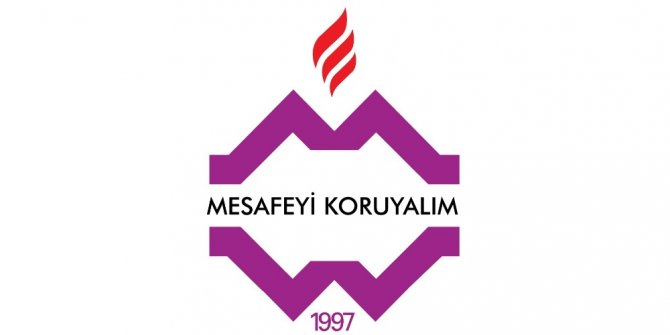 Yeni logo ’’Mesafeyi Koruyalım’’ mesajı veriyor