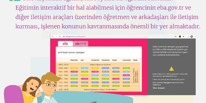 Anadolu Üniversitesinden TV ile öğretime yönelik tavsiyeler