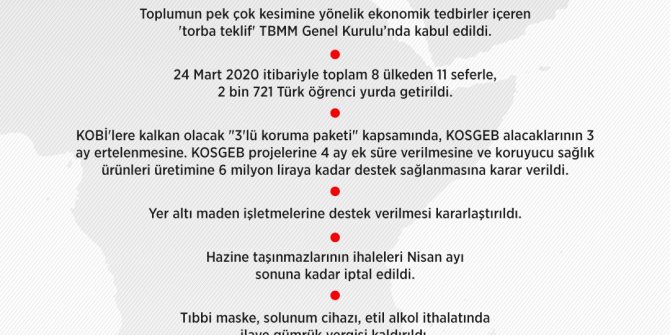 Altun, koronavirüse karşı 24 saatte alınan önlemleri açıkladı