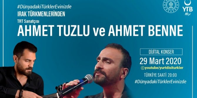 YTB’den evindeki vatandaşlara dijital konserler