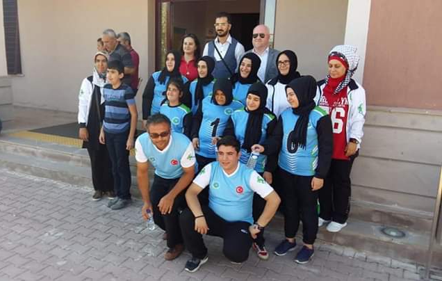 Meram Görme Engelli Sporculardan farkındalık mesajı