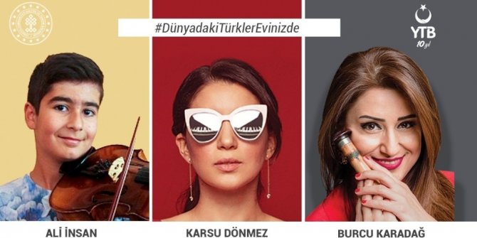 Ünlü sanatçıların evinde canlı moral konserleri devam ediyor