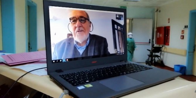 İlber Ortaylı sağlık çalışanlarıyla görüntülü görüştü