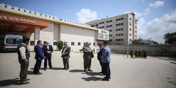 Entrée en service de l'hôpital turc à Gaza pour lutter contre le Coronavirus