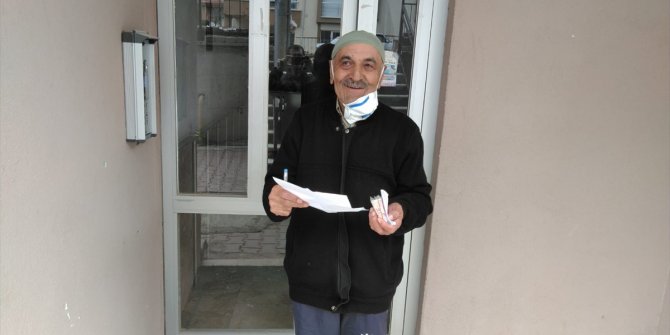 Kulu'da yaşlılara maaşları evlerine götürülüyor