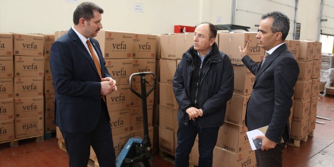 Sivas'ta "Vefa Sosyal Destek Grubu" 11 bin 237 talebi karşıladı