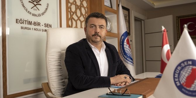 Eğitim-Bir -Sen  Bursa 1 No’lu Şube Başkanı Acar: “Ücretli öğretmenlerin ve usta öğreticilerin mağduriyeti giderildi”