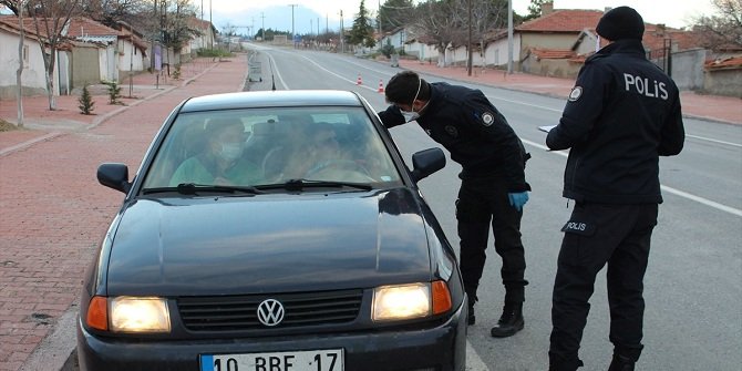 Yunak'ta koronavirüs tedbirleri