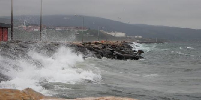 Meteoroloji'den Marmara için fırtına uyarısı