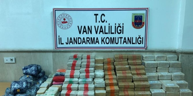 Van’da 161 kilo uyuşturucu ele geçirildi