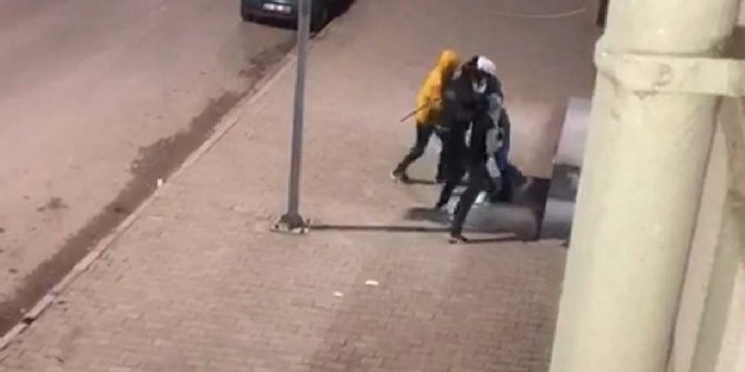 Kavga ihbarına giden polislere pastalı sürpriz