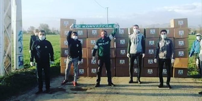 Nalçacılılar Grubundan ihtiyaç sahiplerine gıda desteği