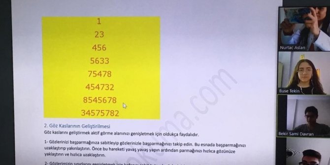 MER Koleji uzaktan da birlikte okuyor