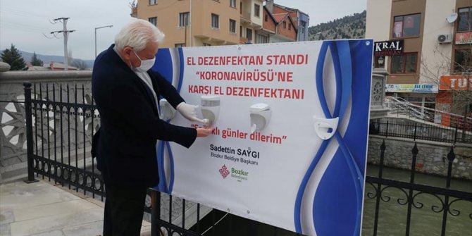 Bozkır'da Kovid-19 ile mücadele çalışmaları yoğun şekilde sürüyor