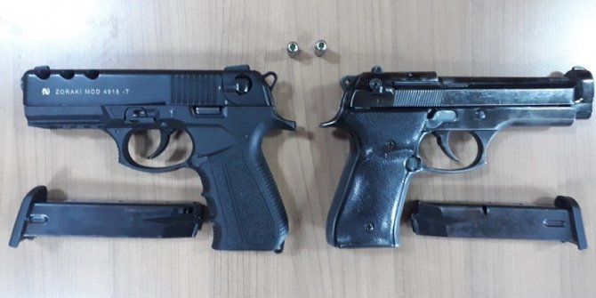 Maskeli soyguncular hemen enselendi