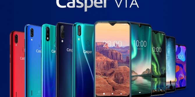 Casper VIA cep telefonlarında bahar kampanyası