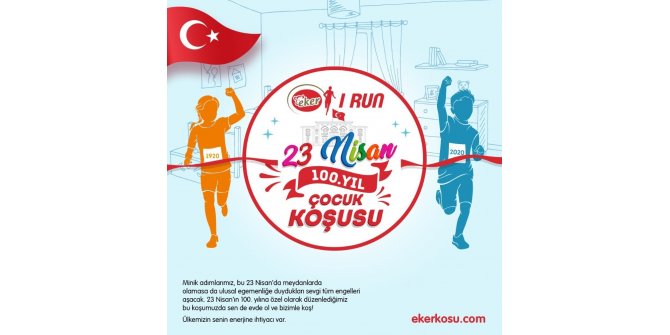 Minik Adımlar 23 Nisan’ın 100. yılı için koşacak