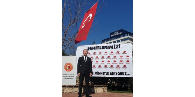 Türkiye Gaziler ve Şehit Aileleri Vakfı şehitleri andı